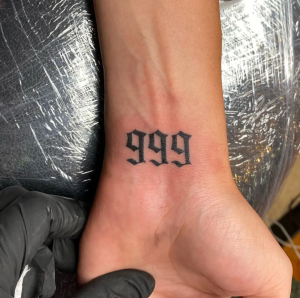 Juice Wrld 999 Tattoo